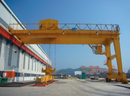 MGB型雙梁半門(mén)式起重機(jī)